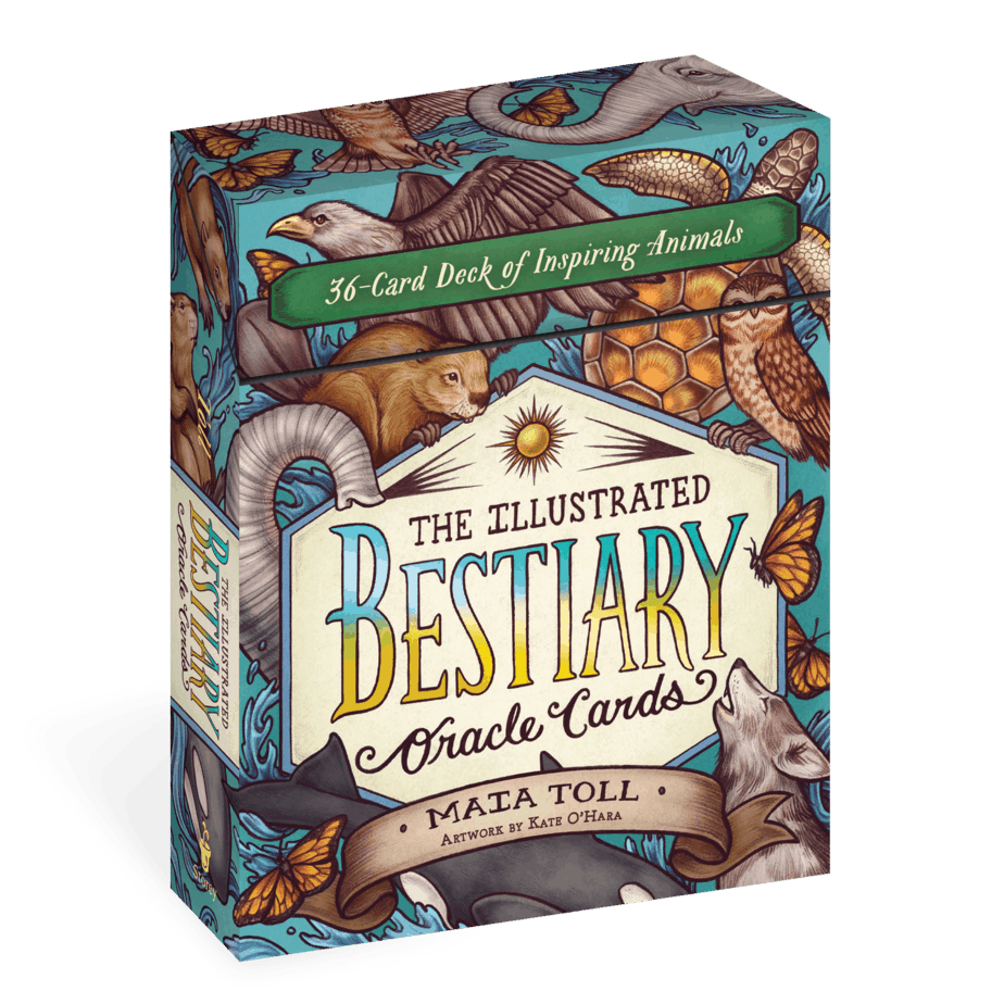 The Illustrated Bestiary Oracle Cards